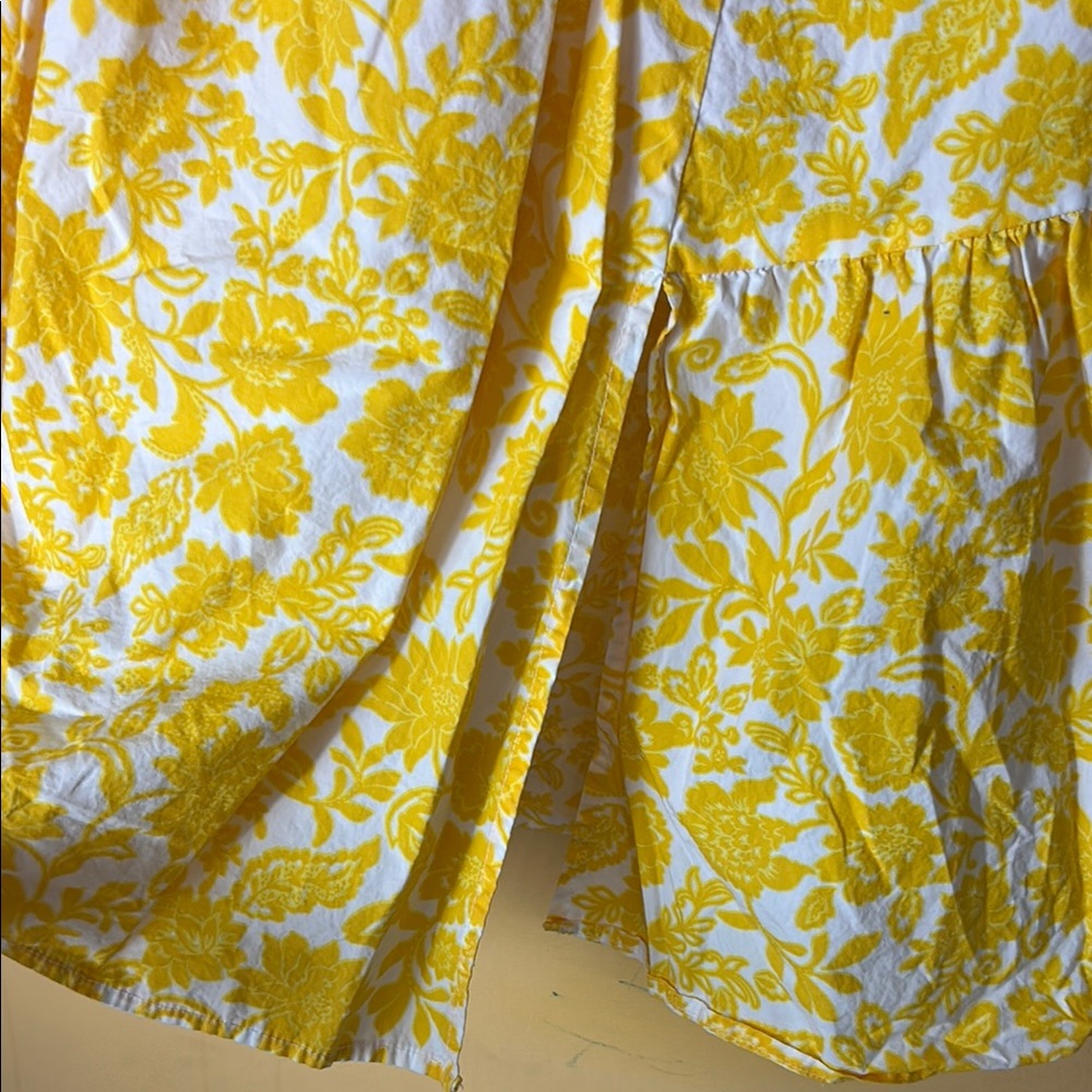 Who What WearFloral Yellow Skirt Size XS - Picture 3 of 5